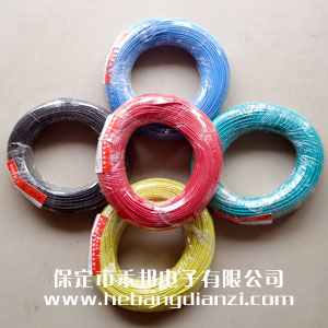 純銅軟線(xiàn)1mm2 有紅色 黃色 綠色 藍(lán)色 黑色